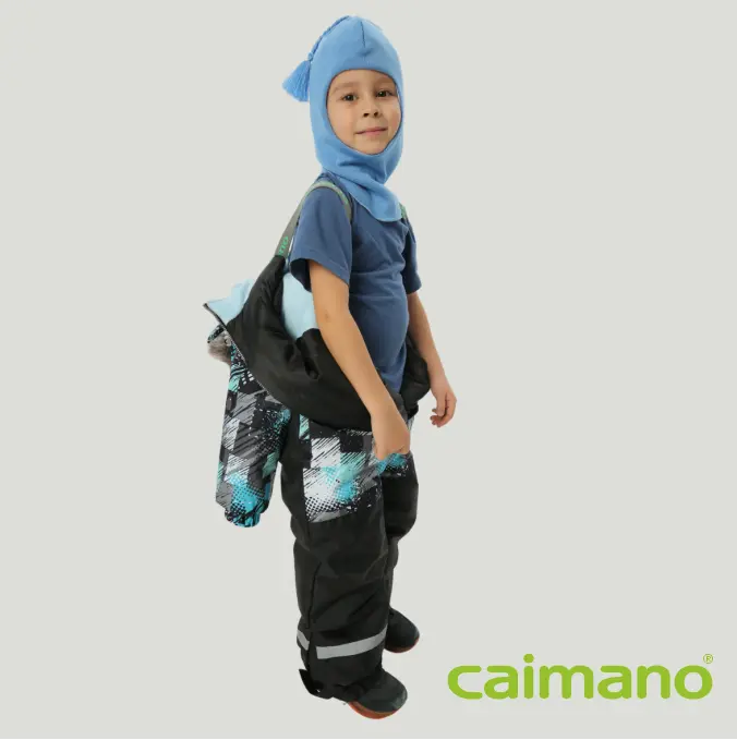 Комбинезон Caimano MATTY с лямками в спинке: верх опущен, брюки держатся