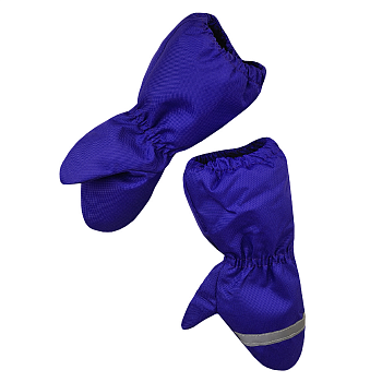 Зимние непромокаемые детские варежки из мембраны, GLOVES 6120 Сине-фиолетовый — Caimano. 