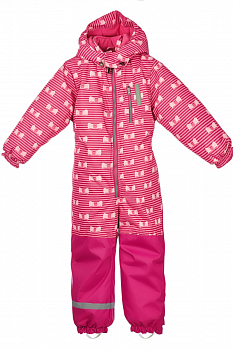Зимний детский комбинезон, BONNIE 815 Розовый — Caimano. 
